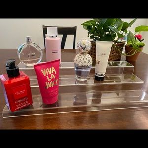 Set of 2 large acrylic organizers